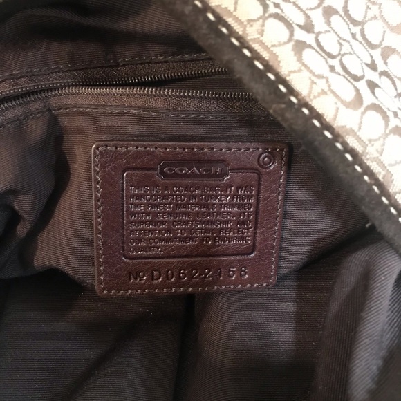 Authentic Coach purse size 13” length and 11”width - Picture 3 of 7